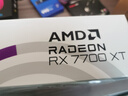 藍(lán)寶石AMD RADEON RX 7700 XT 12G 極地版/白金版 黑神話 臺式電腦游戲顯卡 RX7700XT 12G 極地版 曬單實拍圖
