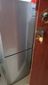 SHARP夏普冰箱 雙開(kāi)兩門(mén)風(fēng)冷無(wú)霜租房小型家用小型電冰箱 大冷凍 鈑金面板 無(wú)邊框懸浮設計冰箱以舊換新 196升VCM面板BCD-196WTBE-N 曬單實(shí)拍圖