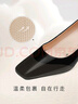 7or9黑珍珠 粗跟瑪麗珍粗跟2023新款舒適JK單鞋女黑色空氣棉高跟鞋 黑珍珠5cm 37 曬單實(shí)拍圖