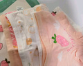 北極絨4條裝兒童內(nèi)褲女童發(fā)育期純棉女孩學(xué)生夏季薄平角短褲寶寶中大童 曬單實(shí)拍圖