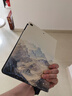 中瑟 適用iPad5/6保護(hù)套9.7英寸AIr1/Air2蘋果平板電腦保護(hù)殼全包防摔彩繪智能休眠 【書本式支撐】雪山 iPad5/6-Air1/2【9.7英寸】 曬單實(shí)拍圖