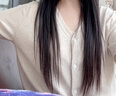 塔馳密司 TOUCH MISS夏季透氣漢麻短袖針織開衫女文藝氣質(zhì)薄款上衣 原麻色 L 【110-125斤】 曬單實(shí)拍圖