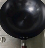 九陽（Joyoung）炒鍋鐵鍋無涂層精鐵鍋炒菜鍋爐灶通用32cm帶蓋CF32-C121 曬單實(shí)拍圖