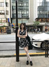 2025新款情侶裝夏裝一男一女套裝格子襯衫掛脖連衣裙一衣一裙夏季 男襯衫 M 曬單實拍圖