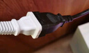 CABLE CREATION DZ430 兩插2口10A電源延長線直頭兩芯插座插線板延長線適用電視電動車監(jiān)控加長線 2米 曬單實(shí)拍圖