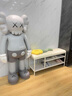 探呀猴618輕奢奶油風(fēng)家用換鞋凳門(mén)口穿鞋凳可坐式鞋柜一體玄關(guān)長(zhǎng)條鞋架 無(wú)高靴雙層 140*30*45cm 曬單實(shí)拍圖