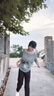 衣品天成松緊腰休閑褲子女2025夏季時(shí)尚百搭顯瘦小個(gè)子寬松舒適哈倫褲女 曬單實(shí)拍圖