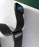 MSSM蘋果手表表帶適用Apple Watch Series 10/9/Ultra 2/SE米蘭尼斯磁吸iwatch S8/7/6/5/4不銹鋼表帶 黑色【新一代雙磁吸米蘭尼斯】 44/45/46/4 曬單實拍圖