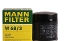 曼牌（MANNFILTER）機油濾清器機濾機油濾芯W(wǎng)68/3卡羅拉雷凌RAV4榮放花冠威馳致炫 曬單實拍圖