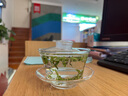 沉弗泡茶杯加厚耐熱三才全玻璃蓋碗日式耐高溫家用大號(hào)茶碗功夫茶具 玻璃蓋碗200毫升 曬單實(shí)拍圖