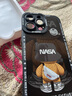 奶小鴨（NEYAA）適用蘋(píng)果16promax手機(jī)殼 iphone16promax保護(hù)套全包硅膠防摔超薄創(chuàng)意卡通簡(jiǎn)約軟殼男女款 石墨黑 曬單實(shí)拍圖