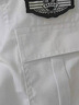 新保安工作服套裝男夏裝短袖保安制服襯衫白色保安服 白色短袖--上衣+標(biāo)志 175 曬單實(shí)拍圖