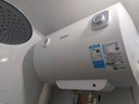 美的（Midea）儲水式電熱水器家用洗澡一級能效節(jié)能省電小尺寸安全速熱恒溫防漏電防電墻國家補(bǔ)貼20% A5/A66/JM1 40L 2500W 【1-2人用】速熱A5 曬單實(shí)拍圖