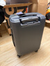 新秀麗（Samsonite）MYTON系列HJ8時尚條紋拉桿箱可拓展旅行箱行李箱HJ8 石墨色 20英寸 曬單實(shí)拍圖