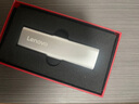 聯(lián)想（Lenovo）512GB 移動(dòng)硬盤(pán)固態(tài)(PSSD) ZX1 Type-c USB3.1雙接口 讀速560MB/s 手機(jī)直連 電腦 銀色 曬單實(shí)拍圖
