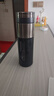 GROOT一鍵開(kāi)蓋玻璃水杯男女士防摔耐高溫茶水分離泡茶車載杯子定制 商務(wù)本【升級(jí)款全鋼蓋】420ml 曬單實(shí)拍圖