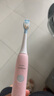 美天萊適配飛利浦hx2432兒童電動(dòng)牙刷頭hx243b/243p/hx2472/247y/2022/2032泡泡刷軟毛莎莉雞聯(lián)名款 4支 兒童包膠呵護(hù)刷藍(lán)色 曬單實(shí)拍圖