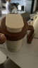 小土豆（potato）兒童水杯保溫杯直飲吸管杯帶手柄四季杯2歲以上開學(xué) 300ml太妃棕 曬單實(shí)拍圖