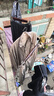 秋鹿睡衣男士25春夏超柔軟純棉格子開(kāi)衫長(zhǎng)袖家居服套裝 3XL  灰色  曬單實(shí)拍圖