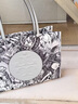 Tory Burch 湯麗柏琦【七夕禮物】 ELLA 小號印花托特包女包TB 175633 外星人印花圖案 020 OS 曬單實(shí)拍圖