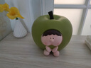 笨鳥(niǎo)創(chuàng  )意創(chuàng  )意奶油風(fēng)蘋(píng)果梨子儲蓄罐兒童水果存錢(qián)罐桌面治愈裝飾品可愛(ài)擺件 蘋(píng)果小孩存錢(qián)罐 曬單實(shí)拍圖