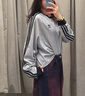 阿迪達(dá)斯（adidas） 三葉草   2025春男時(shí)尚潮流運(yùn)動(dòng)休閑長(zhǎng)袖T恤 KE5826 XL 曬單實(shí)拍圖
