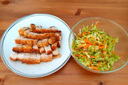 源哥廣式脆皮燒肉燒臘五花肉酥脆油炸豬肉半成品冷凍食材200g/袋 脆皮燒肉200g/袋*1袋 曬單實拍圖