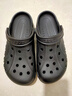 卡洛馳Crocs 夏季新款經(jīng)典貝雅洞洞鞋男女情侶涼鞋戶外沙灘拖鞋休閑鞋 黑色經(jīng)典貝雅 41 M8W10/41碼 曬單實拍圖