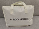 MIDO HOUSE銘都冰絲夏涼被空調(diào)被子夏季可機(jī)洗A類抗菌涼感被雪草銀200*230cm 曬單實(shí)拍圖