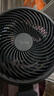美的（Midea）空氣循環(huán)扇 家用落地扇抑菌凈化語音風扇立式遙控轉(zhuǎn)頁扇3D搖頭大風力電風扇桌面 GAI24PA 曬單實拍圖