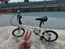 大行（DAHON）折疊自行車16英寸YUKI超輕迷你便攜男女式通勤單車KT610 白色  曬單實(shí)拍圖