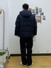波司登25新款羽絨服男短款90絨運動(dòng)通勤休閑連帽冬季保暖外套B250245101 墨石藍5984-趨勢推薦 XL 185/104A 體重約140-155斤 曬單實(shí)拍圖