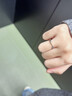 莫比烏斯環(huán)情侶戒指一對戒莫桑鉆女朋友老婆生日禮物送女友 莫比烏斯環(huán) 曬單實(shí)拍圖