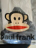 大嘴猴（paul frank）短袖男士春夏季寬松翻領(lǐng)t恤男POLO衫男美式百搭上衣 黑色 4XL  曬單實(shí)拍圖