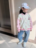 G.DUCKKIDS童裝女童牛仔褲春秋季兒童褲子中小童刺繡庫洛米長褲女寶寶闊腿褲 藍色春秋款 140碼建議130-140cm9-10歲 曬單實拍圖