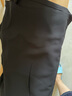 初申夏季休閑短褲女高腰顯瘦垂感通勤百搭西裝短褲S13QK1116 黑XL 曬單實(shí)拍圖
