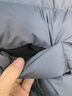 保姆鵝 兒童羽絨服男童女童連帽中長款加厚防風保暖童裝羽絨外套 炭黑 120 曬單實拍圖