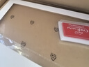 優(yōu)益貝 一禮一寸周歲紀念手足印寶寶百天滿月字畫新生嬰兒腳印抓周留念 A4（石榴）平安喜樂 順遂無憂（自寫姓名） 曬單實拍圖
