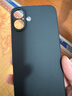 ALittleFlower適用iPhone16Plus手機(jī)殼蘋果16Plus保護(hù)套鏡頭全包超薄磨砂防摔軟殼學(xué)生男女款【石墨黑】 曬單實(shí)拍圖