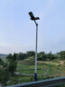 寧典 太陽(yáng)能路燈戶外帶路燈桿全套新農(nóng)村電線桿太陽(yáng)能照明燈大功率 4米分體燈桿500瓦燈具照300方 曬單實(shí)拍圖