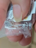 周六福（ZLF）  PT950鉑金耳釘女款奢雅閃耀水滴耳飾送女友 2.08g 曬單實(shí)拍圖