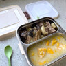 奧特優(yōu)加熱飯盒電熱飯盒加熱上班族熱飯神器電加熱飯盒插電式免注水可蒸煮加熱保溫飯盒不銹鋼分格可微波 1.2L 【升級款304鋼內(nèi)膽】靜音速熱+加大雙格 安全速熱免注水+靜音無蒸汽+聚能雙驅(qū)加熱盤 曬單實拍圖