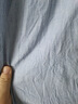 無印良品（MUJI）女式 涼感 寬擺裙 長半身裙女裙子25年夏季 女裝涼感物語BE1VTC5S 薩克森藍條紋 M （160/66A） 曬單實拍圖