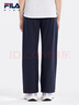 FILA【靈柔褲】斐樂(lè)童裝兒童長(zhǎng)褲2024新款中大童女童針織打底褲 RD寶藍(lán)-NV 150 曬單實(shí)拍圖