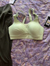 安德瑪（UNDERARMOUR）【小8bra】UA春夏Infinity 2.0女子訓(xùn)練運(yùn)動(dòng)內(nèi)衣-高強(qiáng)度1384112 復(fù)古淺綠383 M A-C 曬單實(shí)拍圖