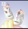 幸福瑪麗（Cheerful Mario）兒童涼鞋女童2025新款夏季嬰幼兒1-3寶寶防滑軟底小女孩沙灘外穿 曬單實拍圖