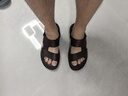 他她（TATA）2025夏商場(chǎng)同款時(shí)尚百搭厚底涼鞋男新款73X01BL5 黑色 40 曬單實(shí)拍圖