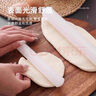 聽(tīng)枝搟面杖家用食品級(jí)烘培滾軸不粘排氣餃子皮神器趕干捍壓桿面棒棍子 不沾搟面杖（2.5*33cm） 掌握面食得心應(yīng)手 曬單實(shí)拍圖