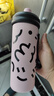 炊大皇保溫杯316醫(yī)用級(jí)不銹鋼茶倉(cāng)分離吸管大容量水杯夾心烏梅600ml 曬單實(shí)拍圖