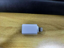霓聰適用蘋果手機(jī)OTG轉(zhuǎn)接頭usb轉(zhuǎn)lightning外接u盤iPhone15promax專用iPadair平板TypeC口14轉(zhuǎn)換器13 蘋果白【蘋果5-14通用】即插即用高速傳輸 曬單實(shí)拍圖
